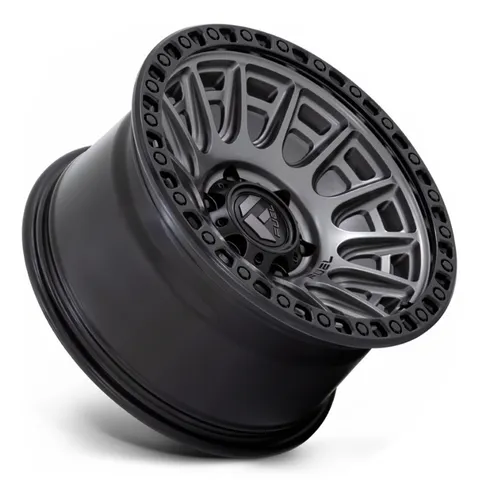 [FL17-6114-D835-CYCLE] RIN FUEL 17X8.5  6X114.3  CB 66.3 ET34 D835-CYCLE MATTE GUNMETAL/BLACK RING