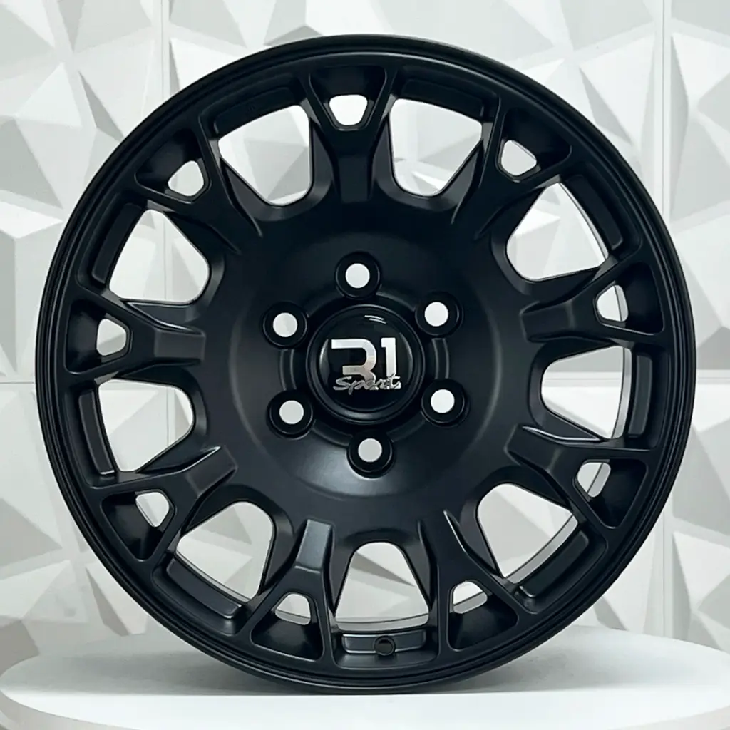 [R117-6139-174792] RIN 17X9  6X139.7  CB 106.1 ET0 174792 MATT BLACK