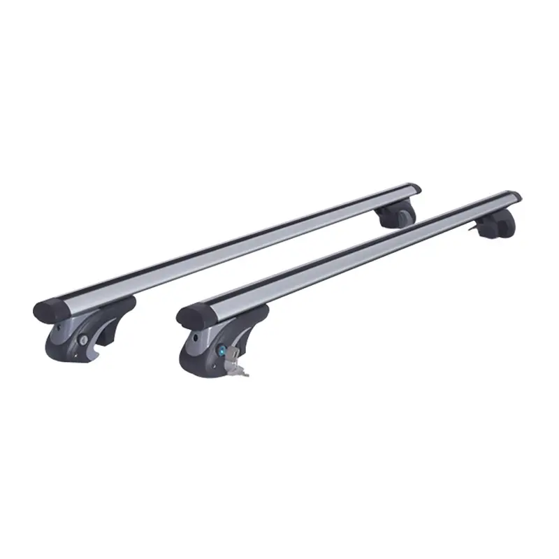BARRAS TRANSVERSALES L C/LLAVE LATERAL JGO 130 CM UNIVERSAL GRIS MATRIX YH-A-014-130
