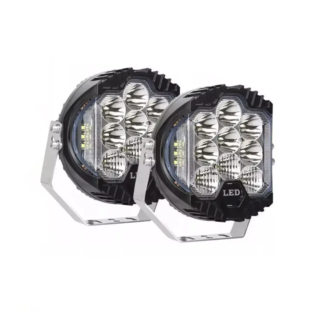 [MTX-FARO-15L] FARO 15 LEDS 7 PULG BLANCO T/BAJA 4300 LUMENS