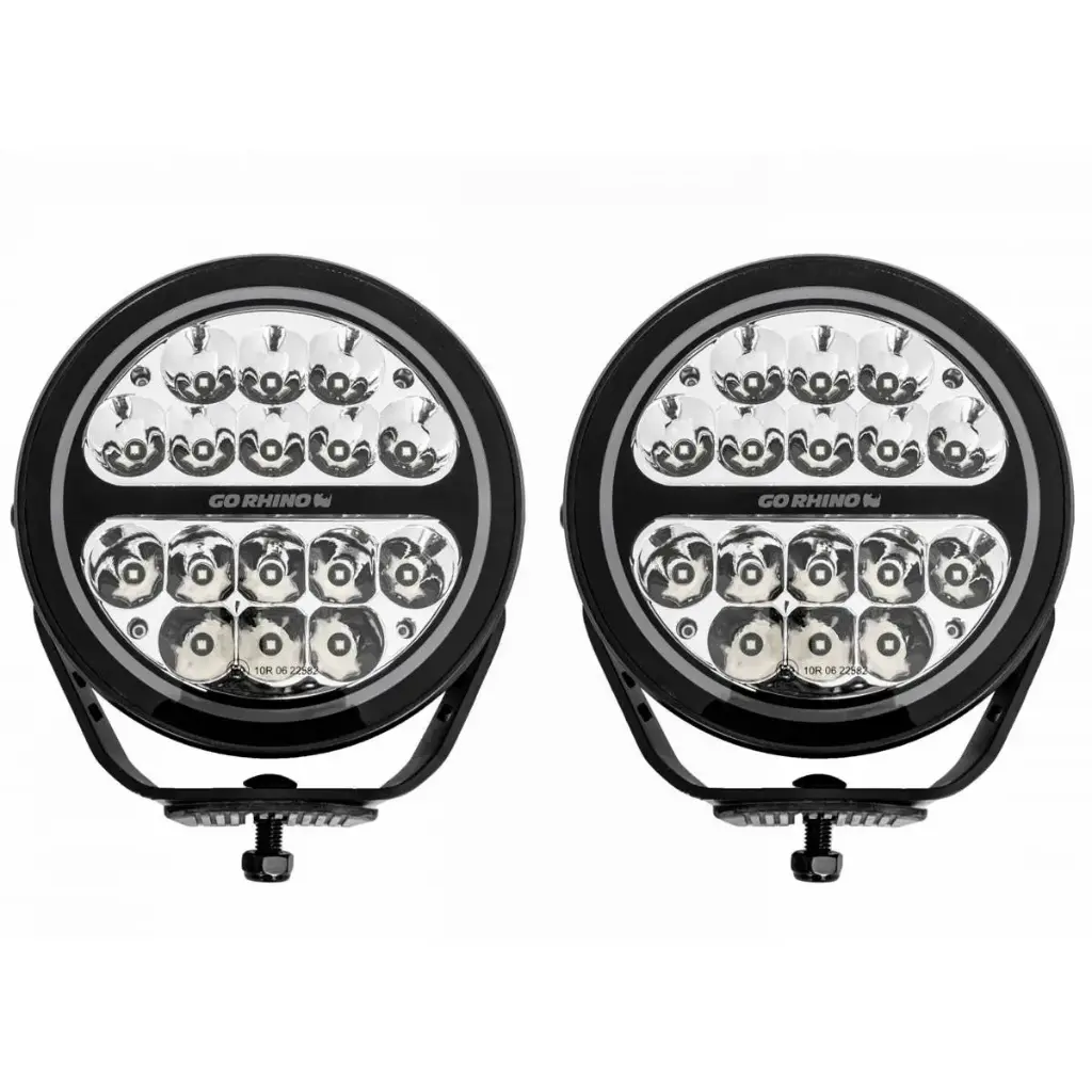 [GR24-750800721DRS] FAROS LED MAXROUND PAR DE 7" DRIVING DRL GORHINO 50800721DRS
