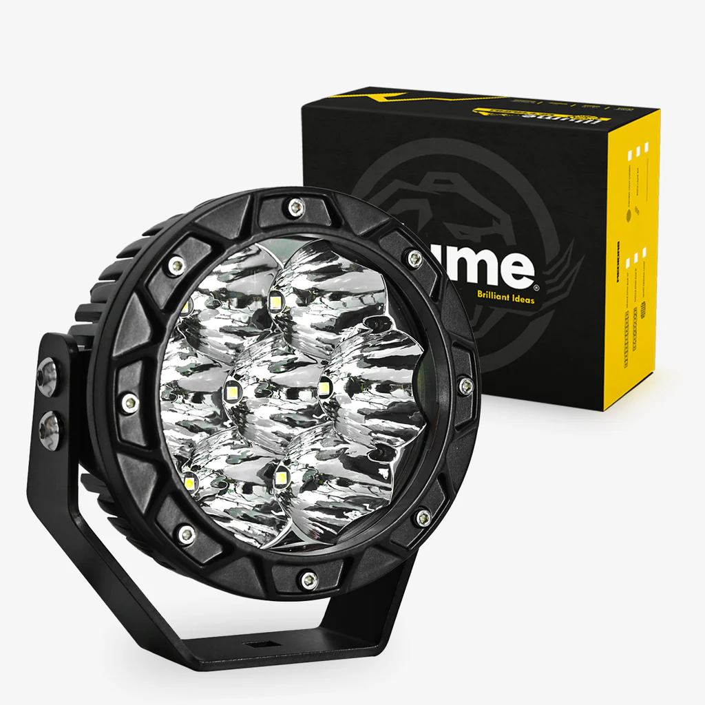 [IM24-ALO-WG-5] PIEZA FAROS LED ROUND LIGHT CLEAR 5.5" ILLUME ALO-WG-5