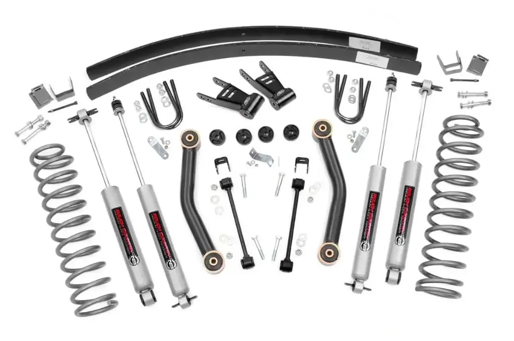 [RC44-623N2] SUSPENSION 4.5 LIFT CHEROKEE JEEP XJ 1984-2001 ROUGH COUNTRY 623N2, 6123, 9269, 1623BOX1