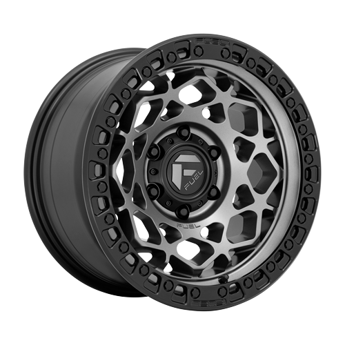 [BR17-6135-D784-UNIT] RIN 17X9  6-135  CB 87.12 ET-12 D784-UNIT GUNMETAL W/MATTE BLACK RING D784-UNIT  FUEL