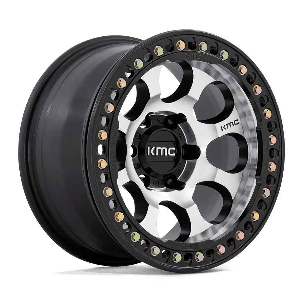 [KM17-BLANK-KM237-RIOT] RIN 17X9 BLANK CB 72.56 ET-38 KM237-RIOT MACH SATIN BLACK WINDOWS & RING BEADLOCK