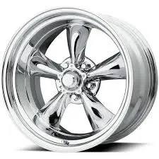 [AM22-5114-VN615-TORQ1] RIN AMERICAN RACING 22X9  5-114.3  CB 83.06 ET18 VN615-TORQ CHROME 5 BARRAS PROGRESIVOS DELANTEROS
